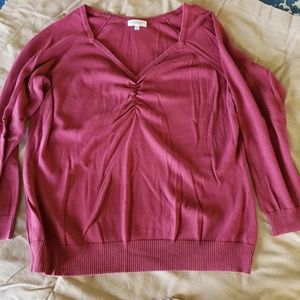 5 for $20 Cranberry Sweater